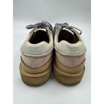 Clarks Originals 1825 Gray White Perforated gum sole Sneaker Shoes Women's 9.5 M Photo 3