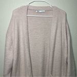ZARA Alpaca Blend Longline Cardigan Sweater Coat Pink Size Medium Photo 4