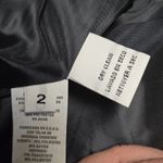 Christian Dior Womens Navy Blue Herringbone Blazer Sz 2 Elegant Academia Office Photo 9