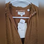 ALC Frank ALC Silvie Striped Smocked Mini Dress Photo 4