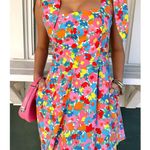 Show Me Your Mumu Claire Mini Dress in Bright Begonias XS NWT Photo 6