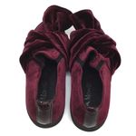 Morelli Burgundy velvet tie top loafers Size 7 Photo 11