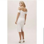 Dress the Population  • Solid White Ivory Scalloped Trim Adrian Dress Photo 11