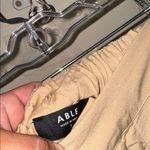 Able Beige pants trousers size 6 elastic back on waist cream Photo 1