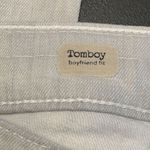 AG Adriano Goldschmied Women's Distressed Tomboy Boyfriend Fit Jeans Gray Sz 27R Photo 7
