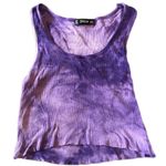 SheIn size medium tye dye purple crop tank top Photo 1