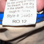 J.Crew Blue Bandeau Bikini Top And Bottom Set Size S No Padding Photo 4