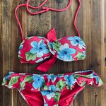 Hollister Pink Floral Bikini Set  Photo 0