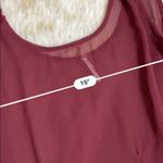 Free People  sheer chiffon beaded slip tunic Photo 4