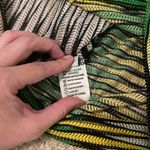 Multicolor green mesh mini dress size small #45 Photo 5