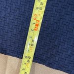 Draper James  Textured Cotton Navy Blazer with Gold Button Photo 7