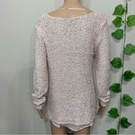 Pink Metallic Gold asymmetric Sweater Size undefined Photo 12