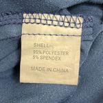 LIONESS High Expectations Satin Shorts Romper Dark Blue Women’s Size Medium Photo 10