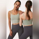 J.ING Light Green Padded Active Sports Yoga Bra Tank Top NWT Size L Size L Photo 5
