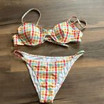 Bikini gingham print Size L Photo 0