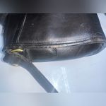 Coach Taylor Crossbody Bag Zip Black Vintage Rare Made In US Leather 80’s Photo 7