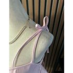 ZARA  pink Barbie body contour dress size S NWT short sexy Photo 2