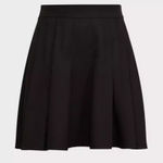 Torrid Mini Twill Pleated Skater Skirt black size Large 12 Photo 0