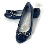 Tommy Hilfiger Navy Slip On Ballet Tassel Flats Size 8 Photo 1