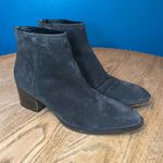 Rag and Bone  Wesley Suede Block Heel Stacked Ankle Western Boot Women’s 9.5/39.5 Photo 0