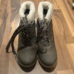 Nautica Grey Wedge Booties Photo 2