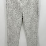 Alfani  Pants Women 4 Grey White Printed Pull On Raw Hem Stretch Photo 0