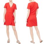 J.Crew NWT Textured Knit Wrap Dress Size XXS Feminine Beachy Casual Photo 1