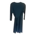 George Classic Wrap 3/4 sleeve Low V Dress Sz M (8 Photo 1