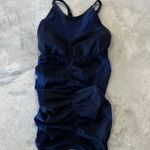 Sweaty Betty  Black Strappy Fitted Ribbed Camisole Blue Size Small Compression Photo 0