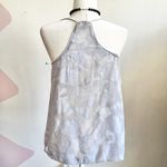 Alythea Blue‎ Sheer Floral Tank Top, Y2K, Coquette, Soft Girl, Romantic, Vintage, Small Photo 2