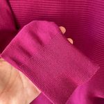 Jones New York  Sz L Signature Cranberry Pullover Stretch Sweater Blouse Top Photo 4