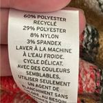 Nordstrom BP BLACK MARL STRIPE Button Down Red Black V-Neck Crop Cardigan Sweater XS Photo 10