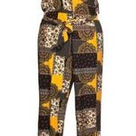 Bobbie Brooks Size Tie Waist Jumpsuit M Floral Patchwork NEW NWT Size M Photo 0