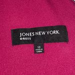 Jones New York Jones NY Pink Rose V Neck Dress 10 Ladies Photo 6