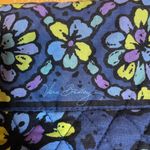 Vera Bradley  Vibrant Blue and Purple Floral Tote Photo 1