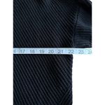 Lululemon New Heights Black Knit Ribbed Sweater Size 8 Minimalist Classy Goth Photo 8