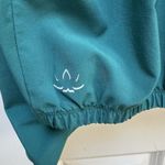 Beyond Yoga  In Stride Half Zip Pullover Long Sleeve Top Green Women’s Small Gym Photo 7