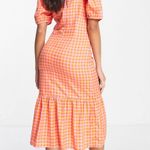 ASOS Wednesdays girl Puff Sleeve Midi Smock Dress Photo 0