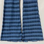 ASOS New Flare Trouser Ribbed Flared Pants Ombre Wavy Stripe Blue Multi Size 4 Photo 11