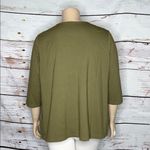 Denim & Co. NWT Size 2X Olive Green Photo 2