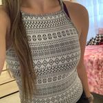 Garage Aztec Print Cropped Shirt Photo 0