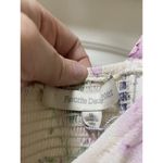 Favorite Daughter Dress Womens 14 Floral White Spring Vineyard Midi Puff Sleeve Photo 2