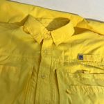 Reel Legends  Yellow Mens Outdoors Button Down Shirt  Photo 5
