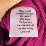 Kinross Women's Medium Sleeveless ruched tank top Pink magenta Scoop Neck Photo 4