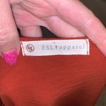 FSL Apparel burnt orange bottom knot button Down dress shirt short sleeve Photo 6