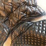 White Mark black hooded puffer coat with detachable hood. Size 1X Photo 5