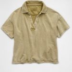 American Eagle Olive  Polo Photo 0