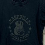 Brandy Melville  John Galt Nashville Gray Cropped Tee one size Photo 4