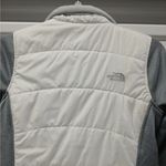 The North Face  Quilted Full Zip Jacket Women's Medium White Gray Gorpcore Hiking Photo 7