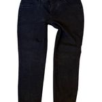 D. Jeans black skinny women's jeans size 14 stretch pants Photo 0